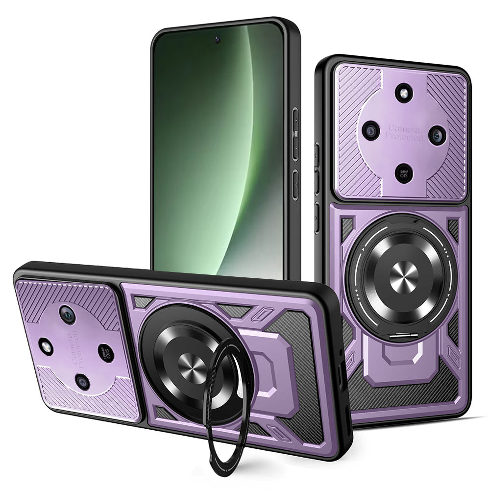 Custodia per Honor Magic8 Lite, Techsuit, RuggedCam, Viola