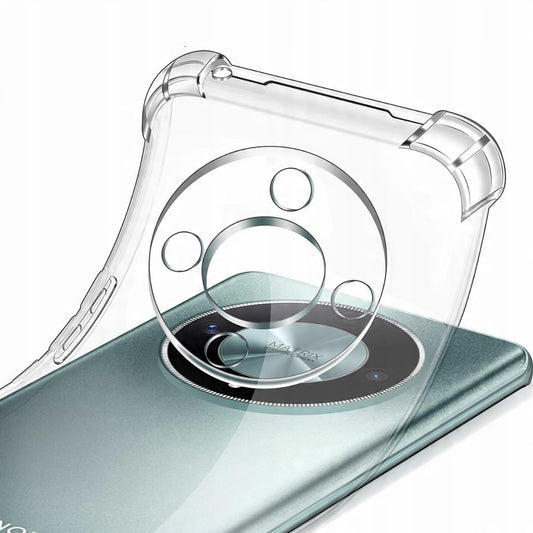 Custodia per Honor Magic8 Lite, Techsuit, Shockproof Clear, Trasparente