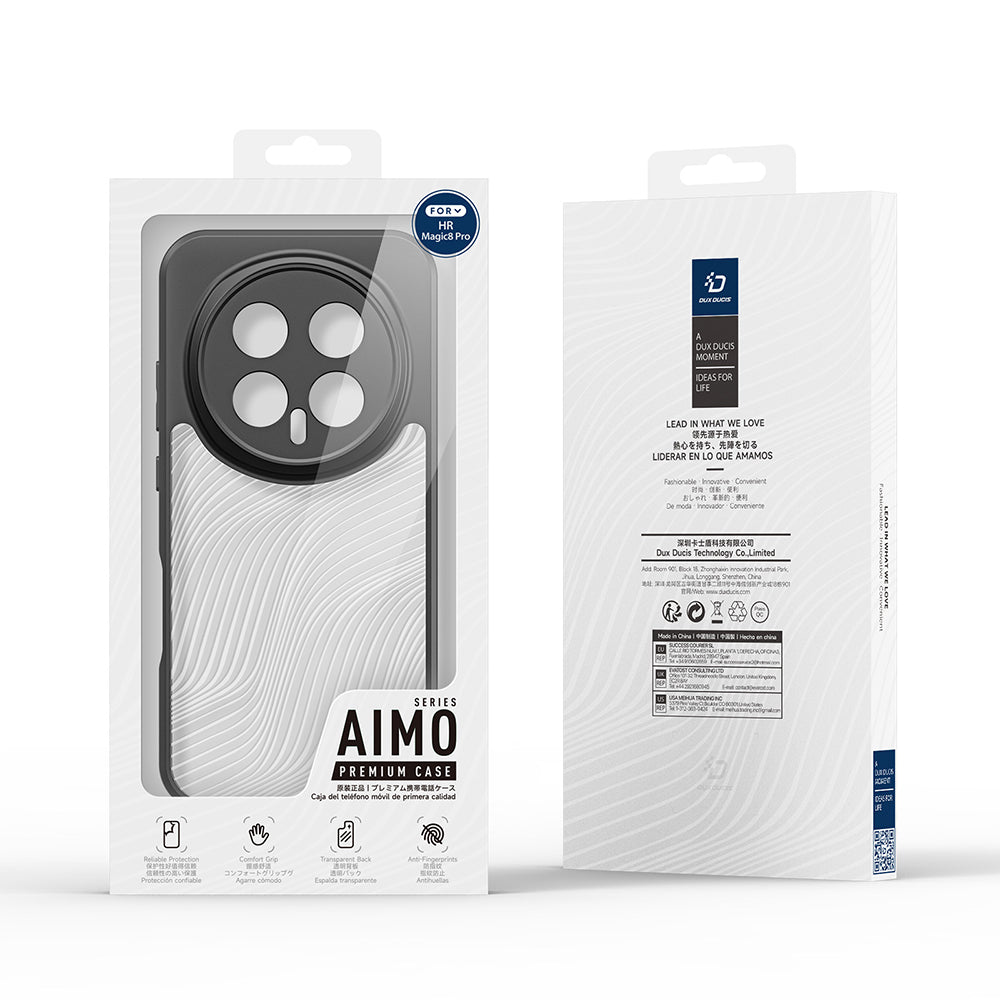 Custodia per Honor Magic8 Pro, DUX DUCIS, Aimo, Nera