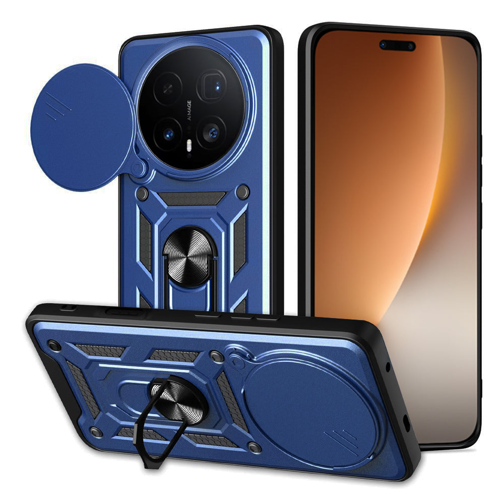 Custodia per Honor Magic8 Pro, Techsuit, CamShield, Blu