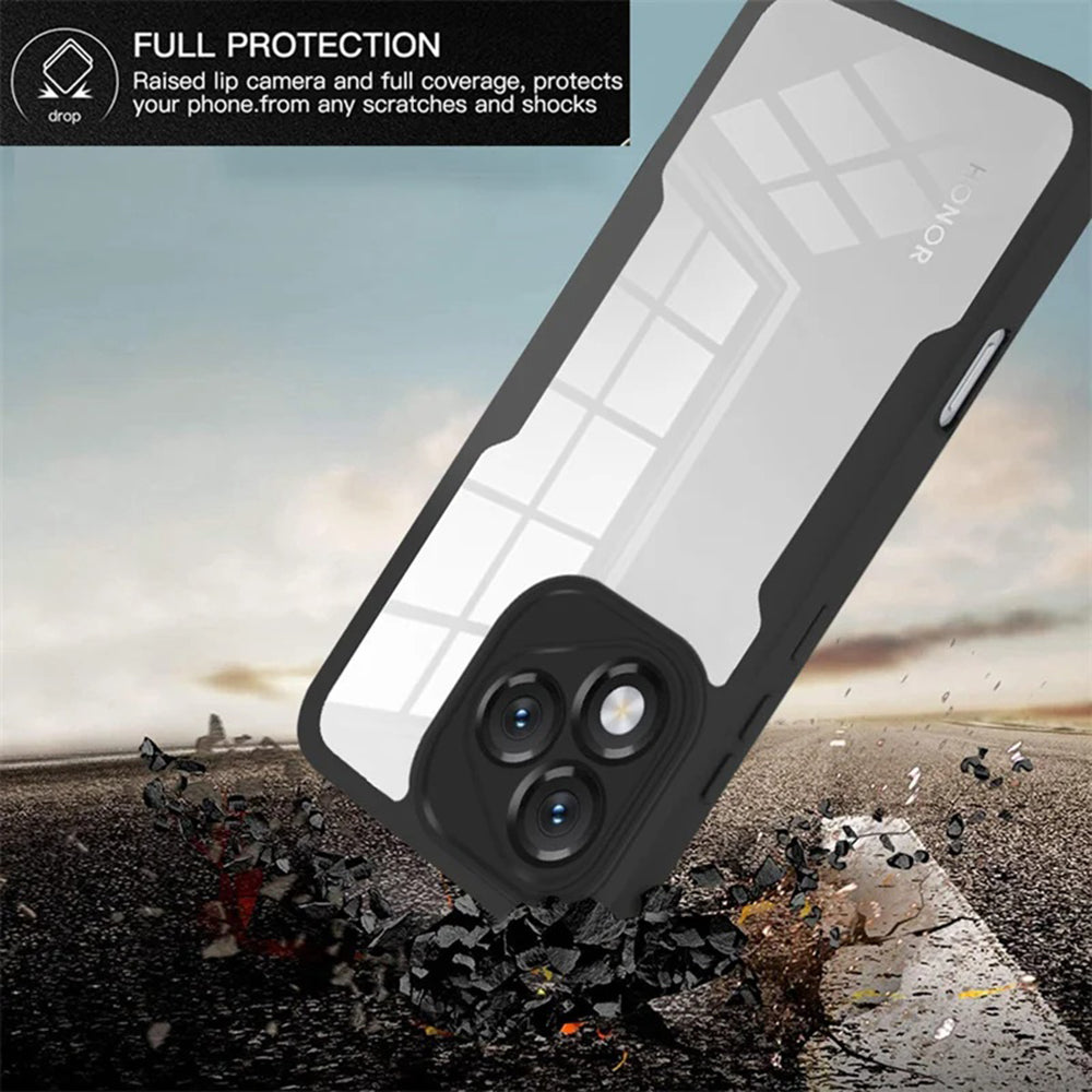 Custodia per Honor X5c Plus, Techsuit, ColorVerse 360, Nera