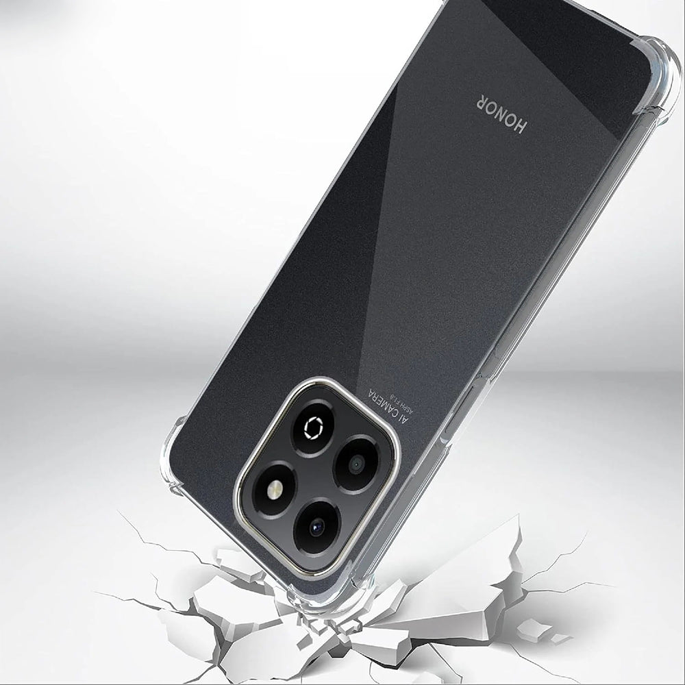 Custodia per Honor X6b, Techsuit, Shockproof Clear, Trasparente