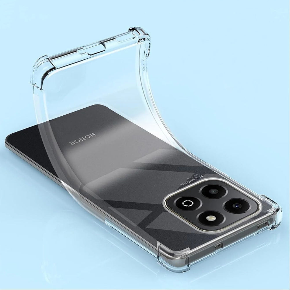 Custodia per Honor X6b, Techsuit, Shockproof Clear, Trasparente