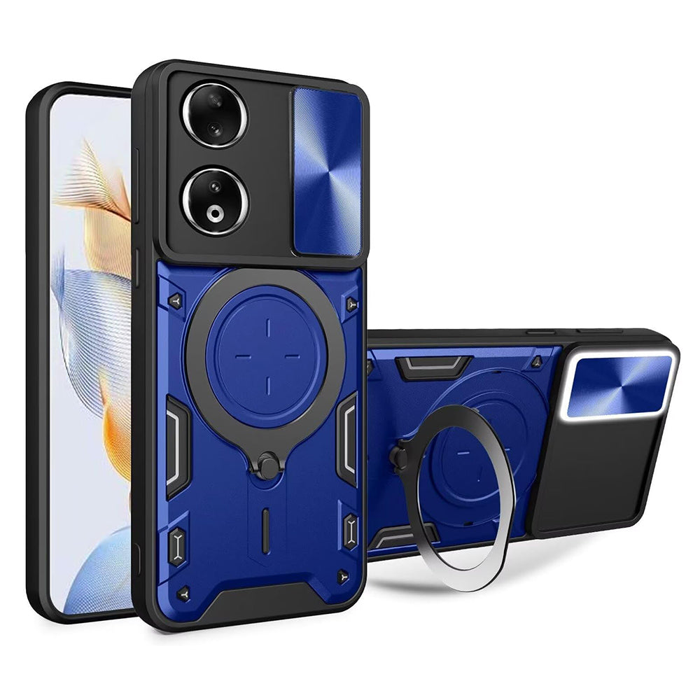Coque pour Honor X7b 5G / 90 Smart / X7b 4G, Techsuit, CamGuard Pro, Bleue