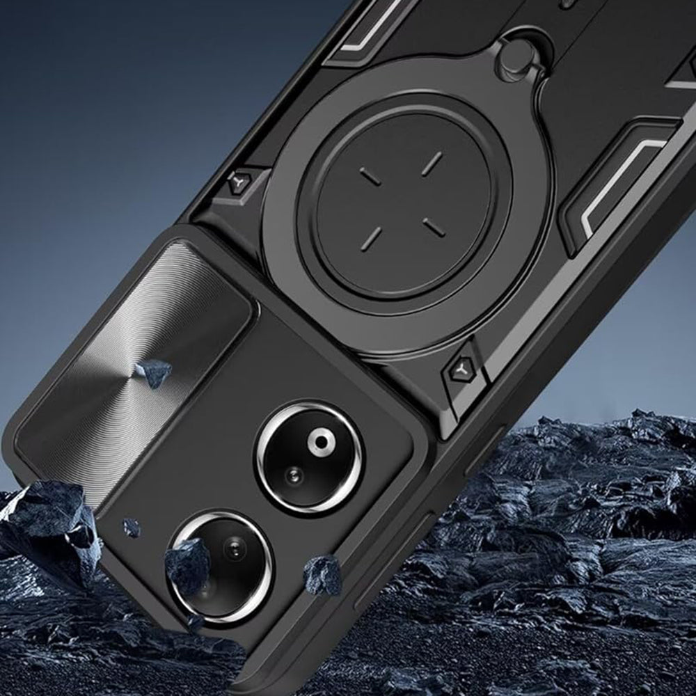 Coque pour Honor X7b 5G / 90 Smart / X7b 4G, Techsuit, CamGuard Pro, Noire