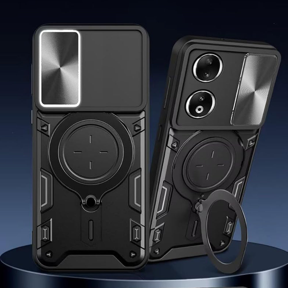Coque pour Honor X7b 5G / 90 Smart / X7b 4G, Techsuit, CamGuard Pro, Noire