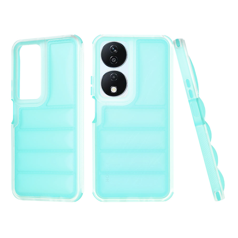 Custodia per Honor X7b 5G / 90 Smart / X7b 4G, Techsuit, Wave Shield, Turchese
