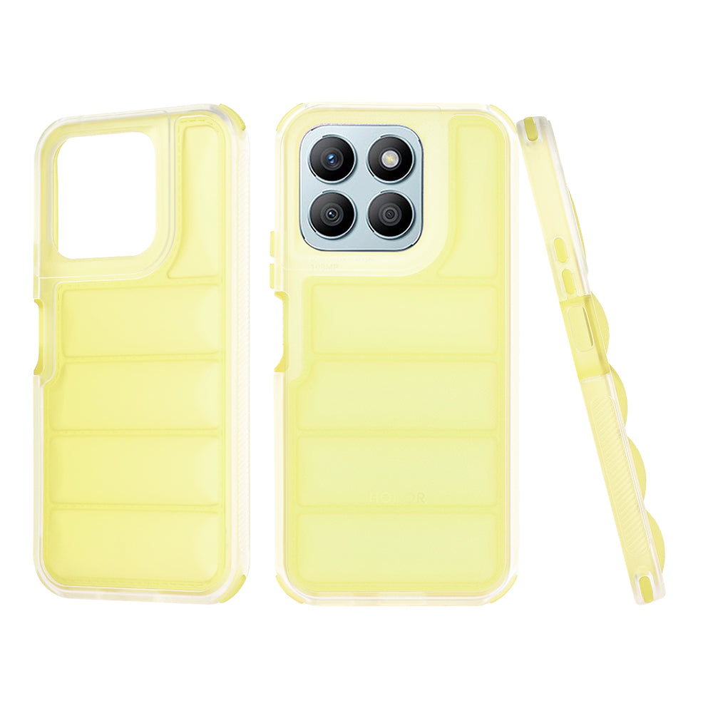Custodia per Honor X8b, Techsuit, Wave Shield, Gialla