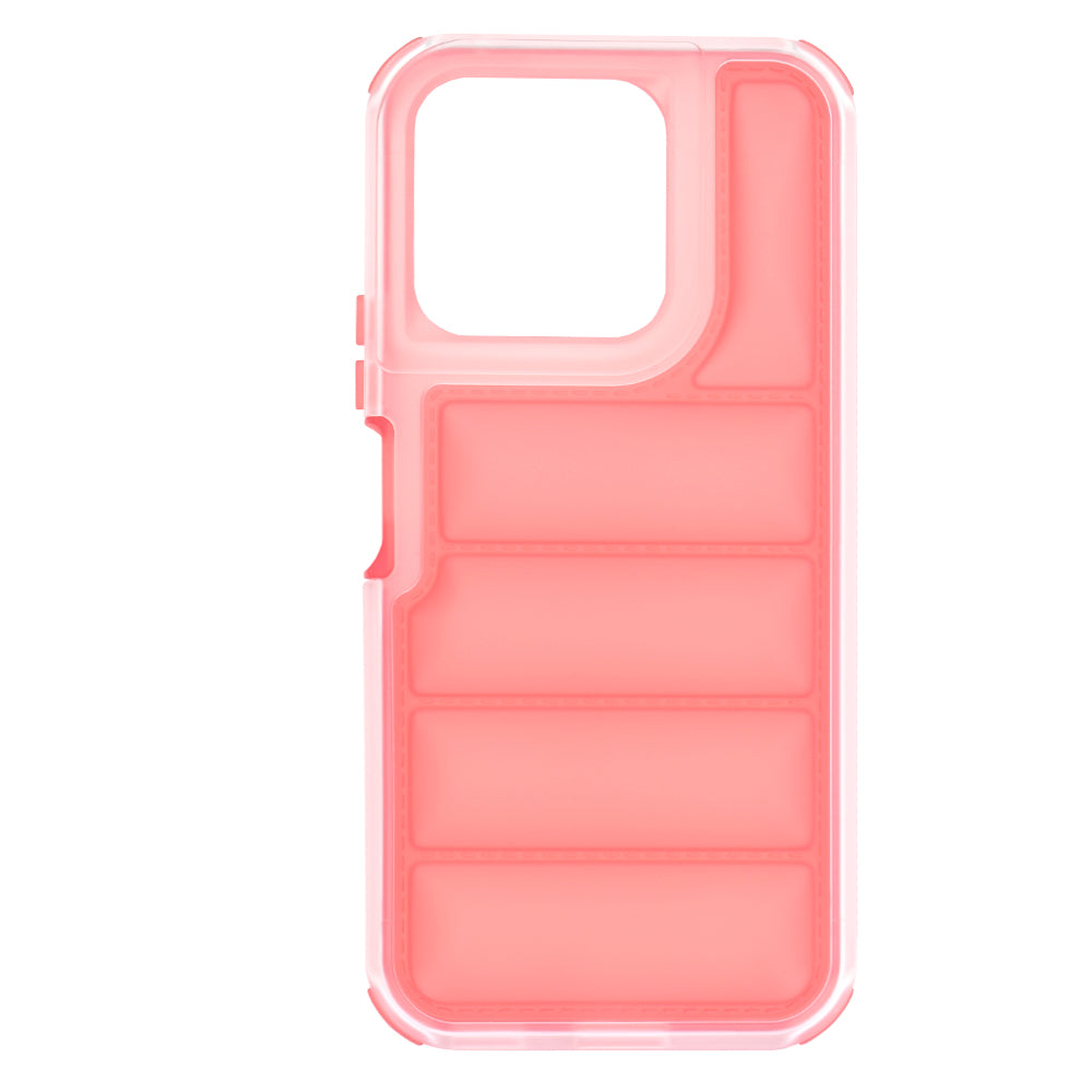 Custodia per Honor X8b, Techsuit, Wave Shield, Rossa