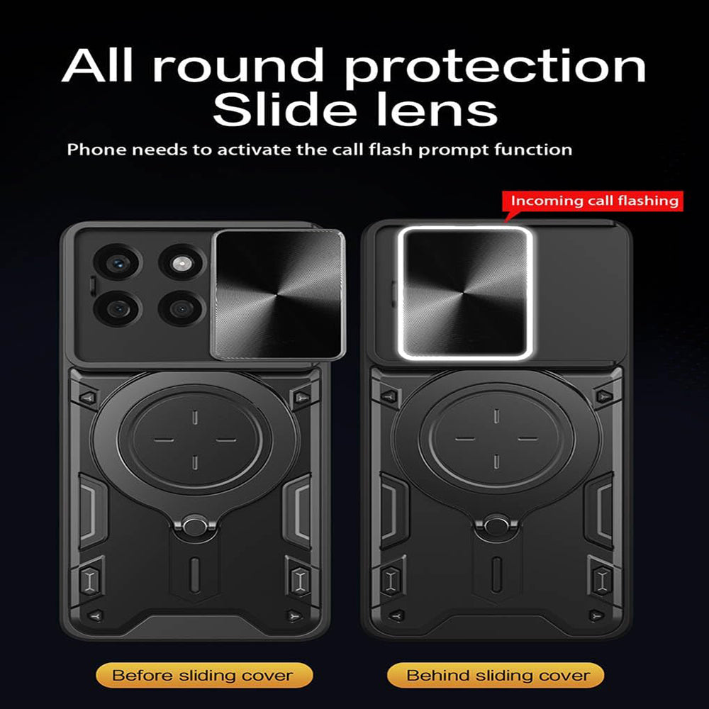 Coque pour Honor X8c, Techsuit, CamGuard Pro, Bleue