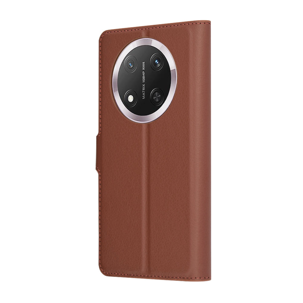 Custodia per Honor X9c / Magic7 Lite, Techsuit, Leather Folio, Marrone