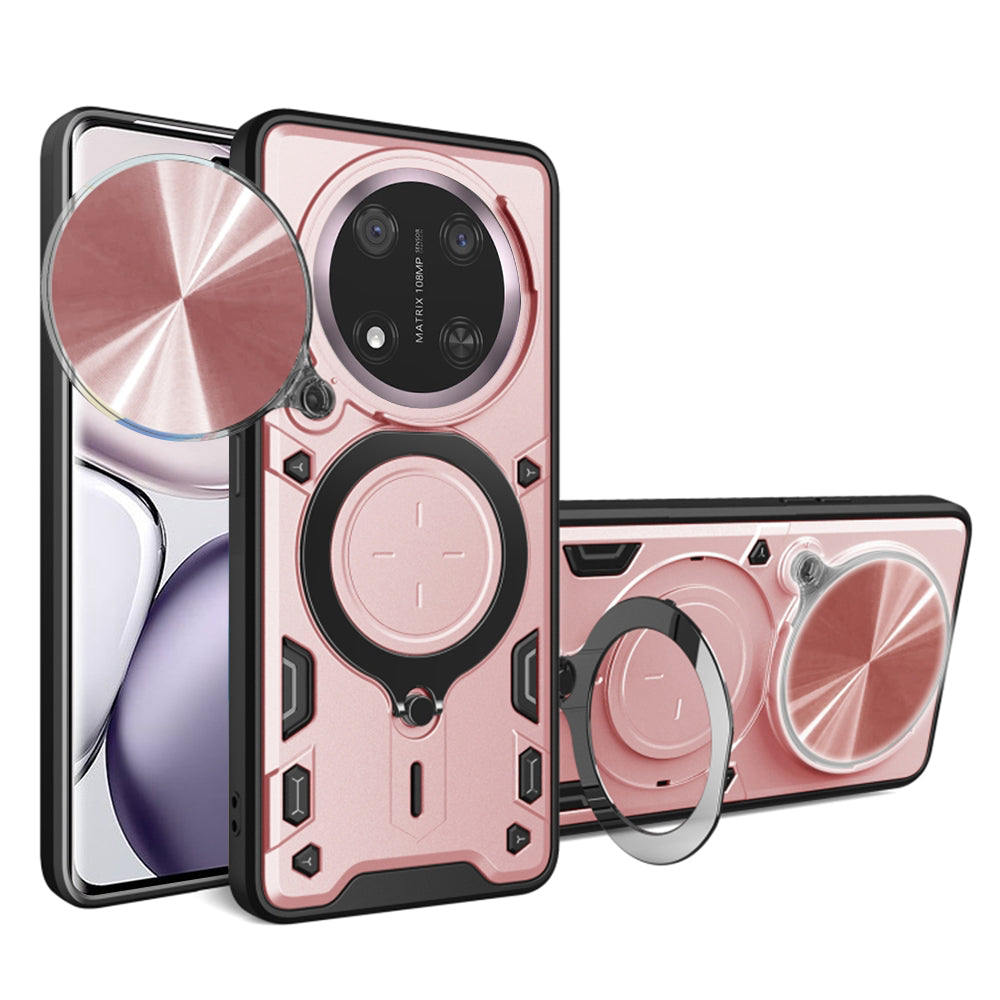Coque pour Honor X9c / Magic7 Lite, Techsuit, CamGuard Pro, Rose Doré