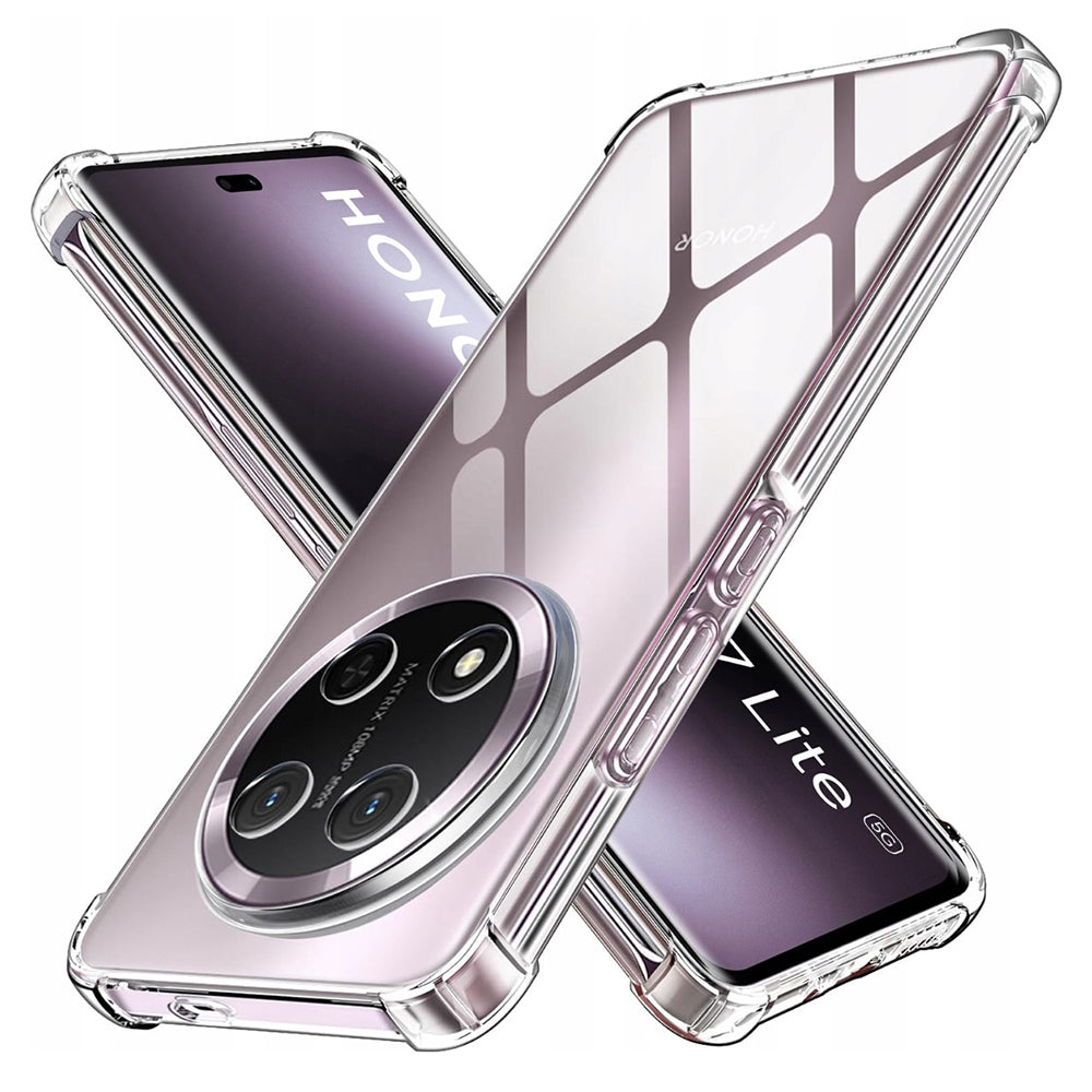 Custodia per Honor X9c / Magic7 Lite, Techsuit, Shockproof Clear, Trasparente