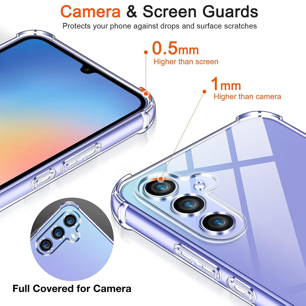 Custodia per Honor X9c / Magic7 Lite, Techsuit, Shockproof Clear, Trasparente