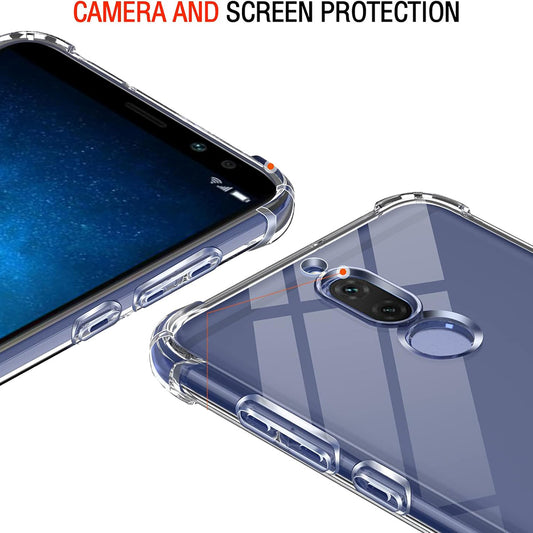 Hülle für Huawei Mate 10 Lite, Techsuit, stoßfest klar, transparent
