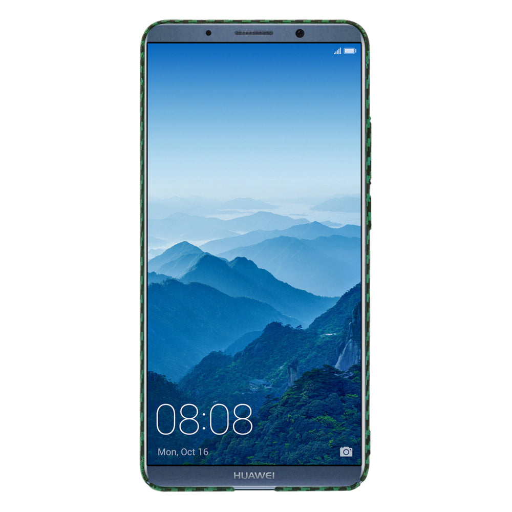 Coque pour Huawei Mate 10 Pro, Techsuit, Carbonite FiberShell, Vert