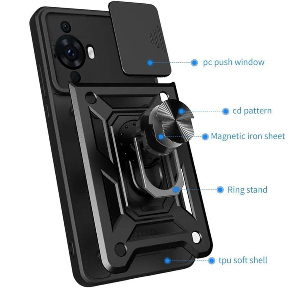 Custodia per Huawei nova 12s / nova 11, Techsuit, CamShield, Blu