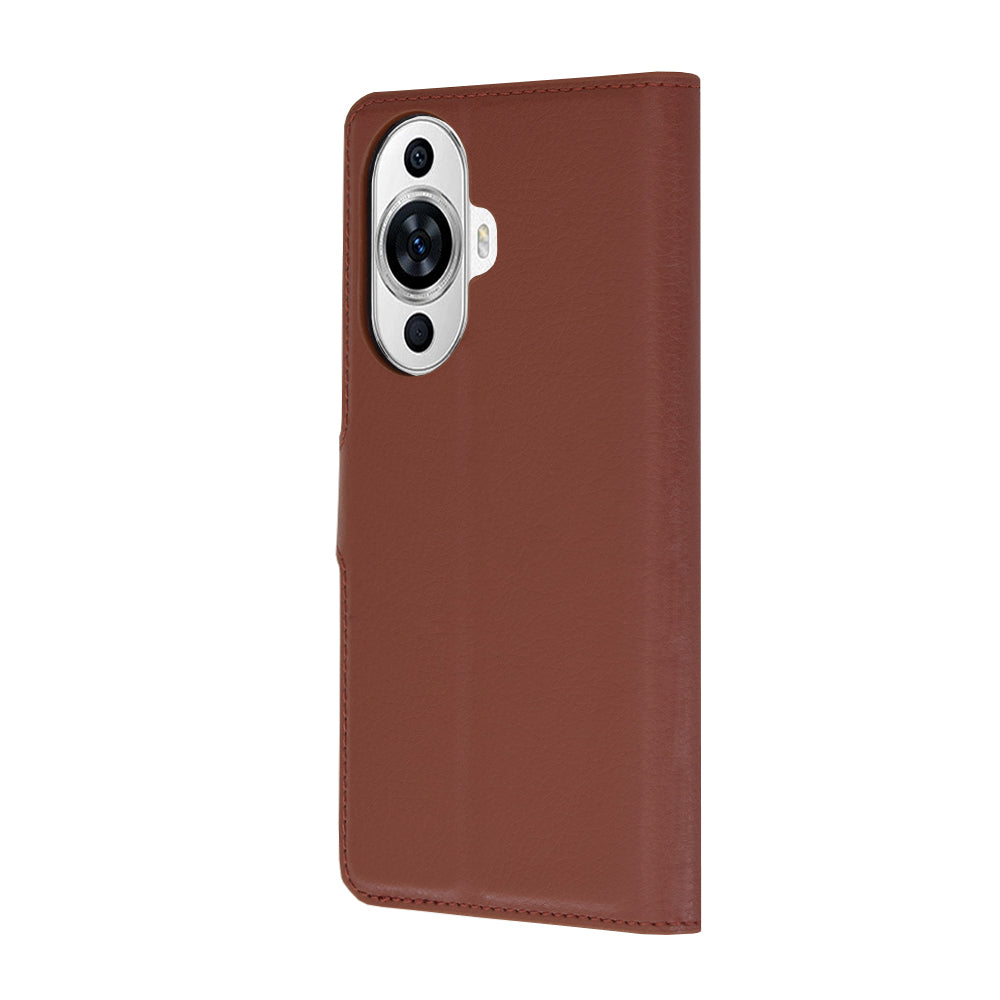 Coque pour Huawei nova 12s / nova 11, Techsuit, Leather Folio, Marron