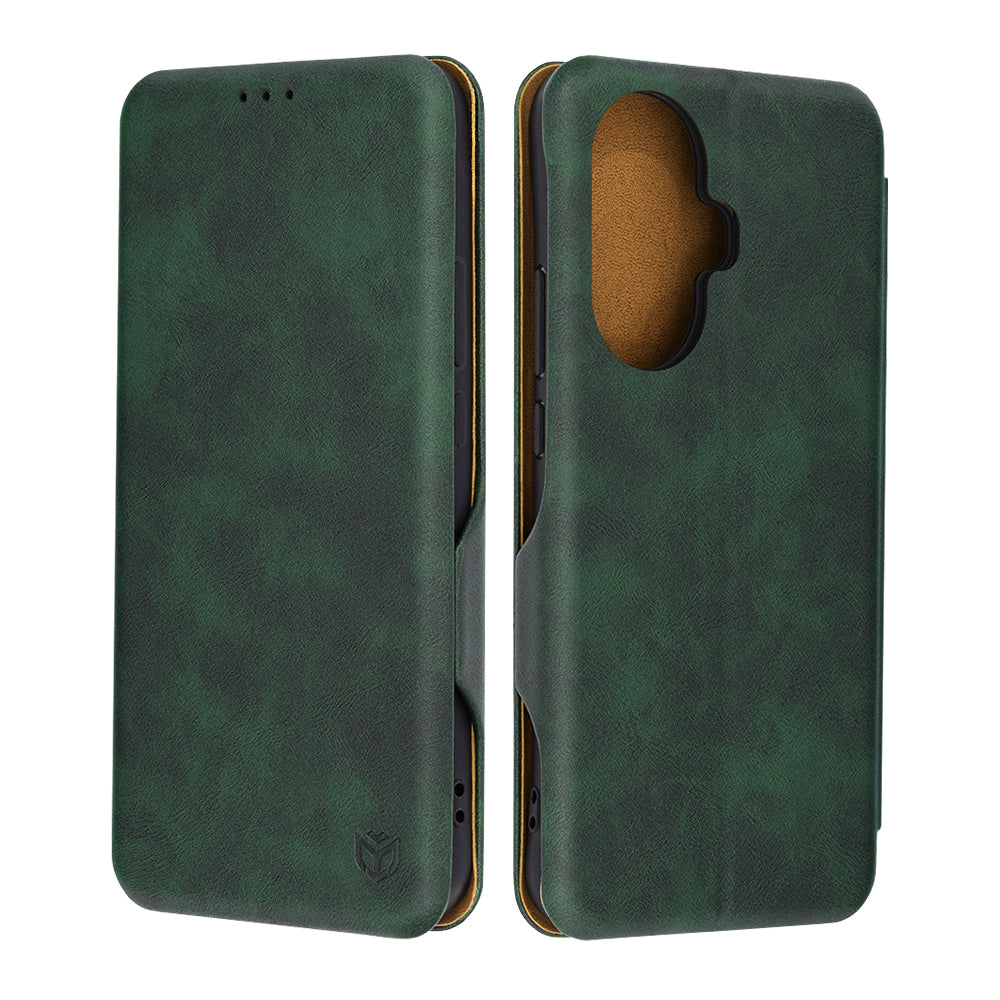Custodia per Huawei nova 12s / nova 11, Techsuit, Safe Wallet Plus, Verde