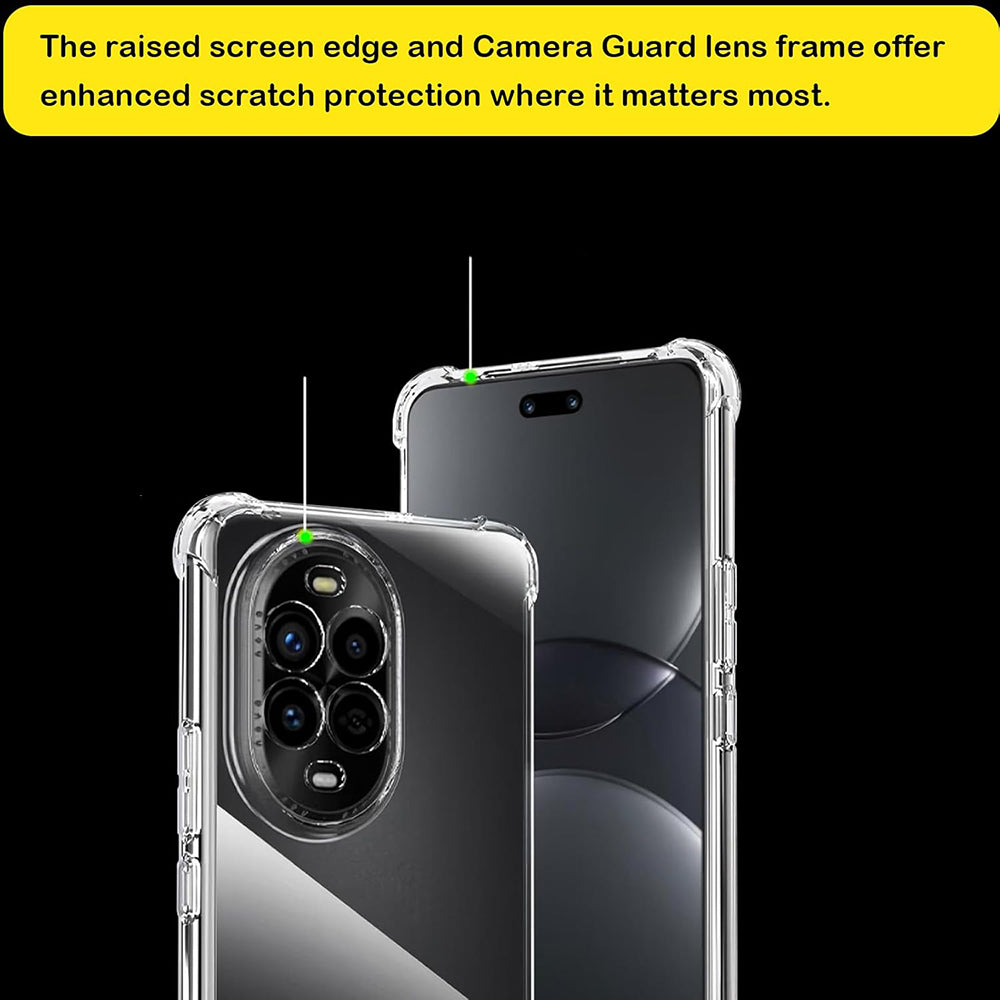 Custodia per Huawei nova 13, Techsuit, Shockproof Clear, Trasparente
