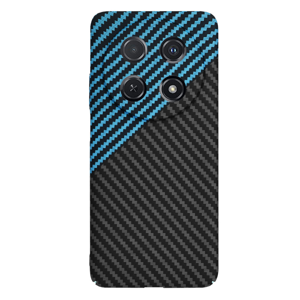 Coque pour Huawei nova 13i / nova 12i, Techsuit, Carbonite FiberShell, Noir Bleu