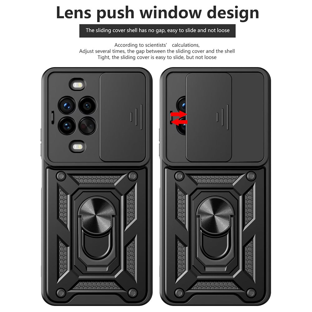 Custodia per Huawei nova 14 Pro, Techsuit, CamShield, Nera