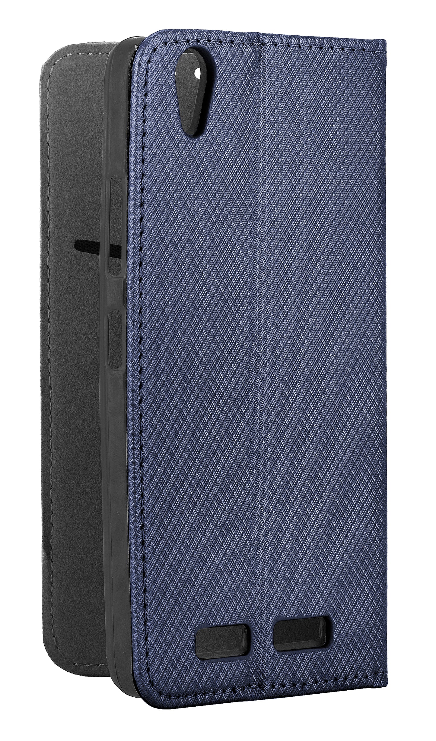Coque pour Huawei P30 lite New Edition / P30 lite, OEM, Aimant Intelligent, Bleu marine