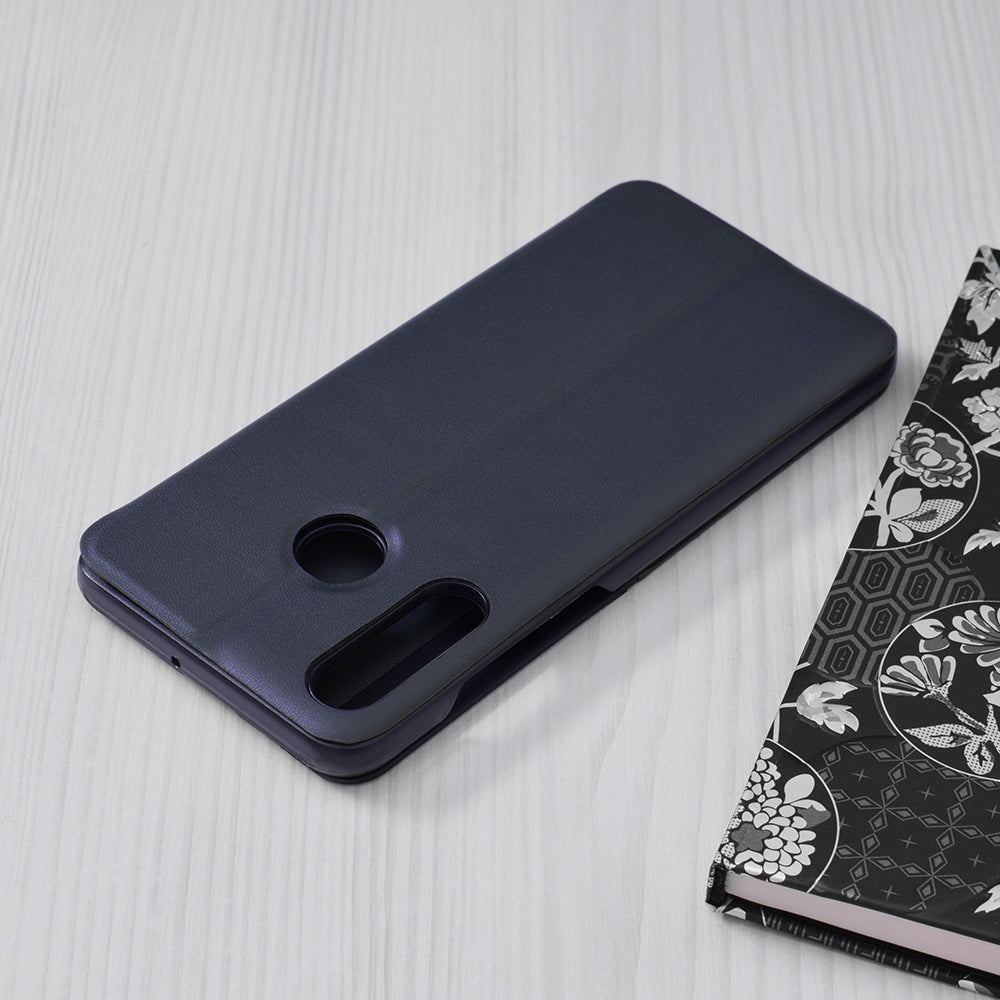 Custodia per Huawei P30 lite New Edition / P30 lite, Techsuit, eFold, Blu Scuro