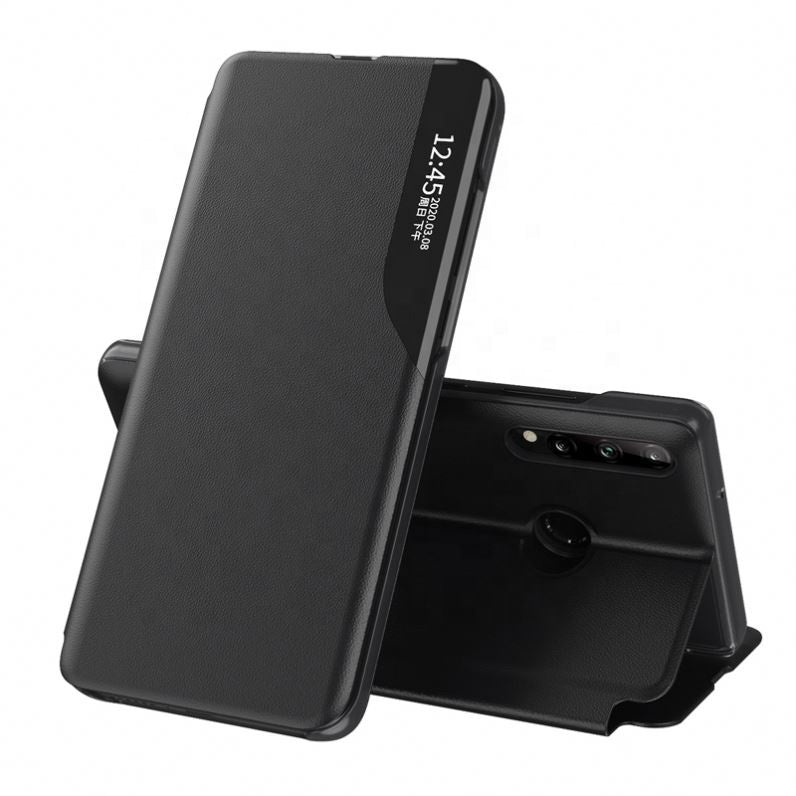 Custodia per Huawei P30 lite New Edition / P30 lite, Techsuit, eFold, Nera
