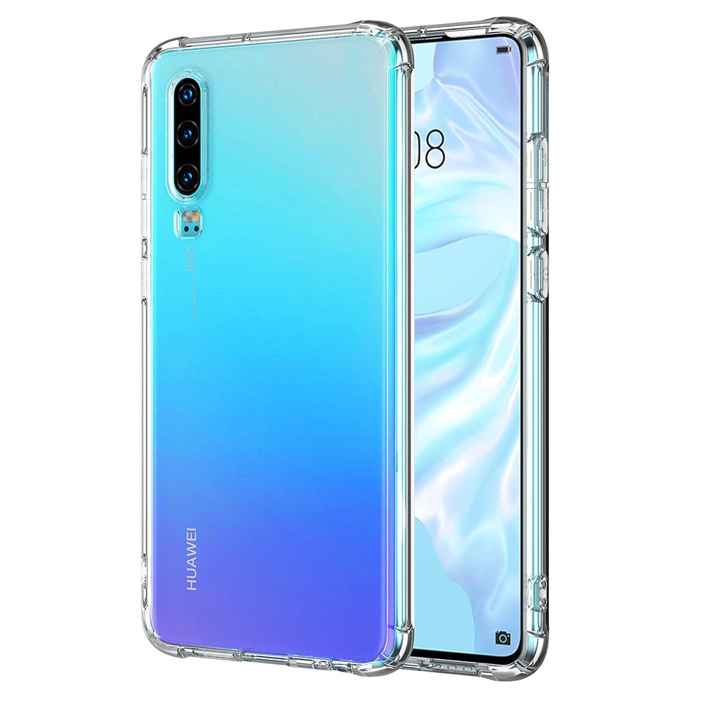 Coque pour Huawei P30, Techsuit, Antichoc Claire, Transparente