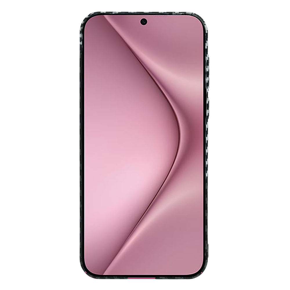 Coque pour Huawei Pura 70, Techsuit, Carbonite FiberShell, Noir Gris
