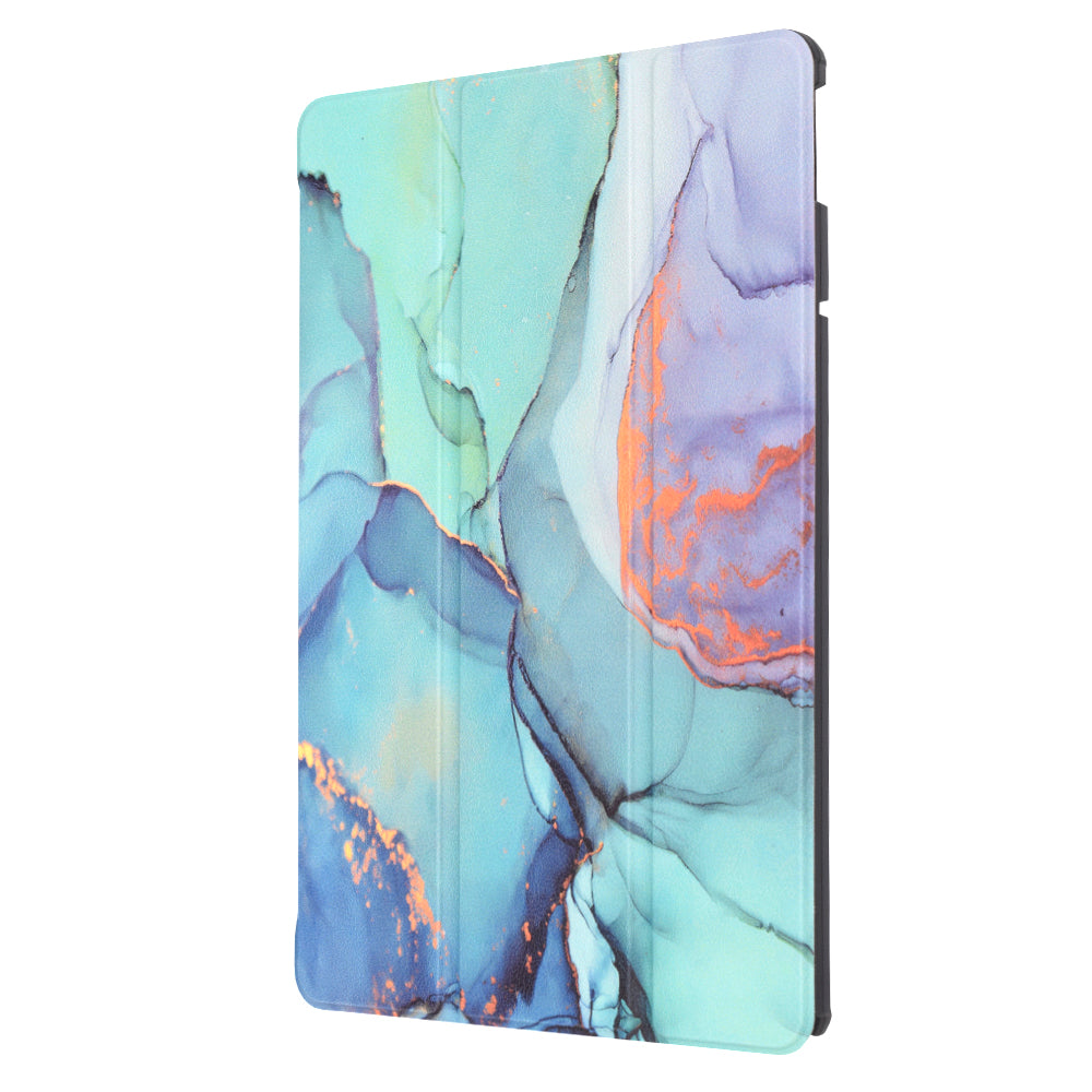 Custodia per Lenovo Idea Tab 11, Techsuit, FoldPro Green Time, Multicolore
