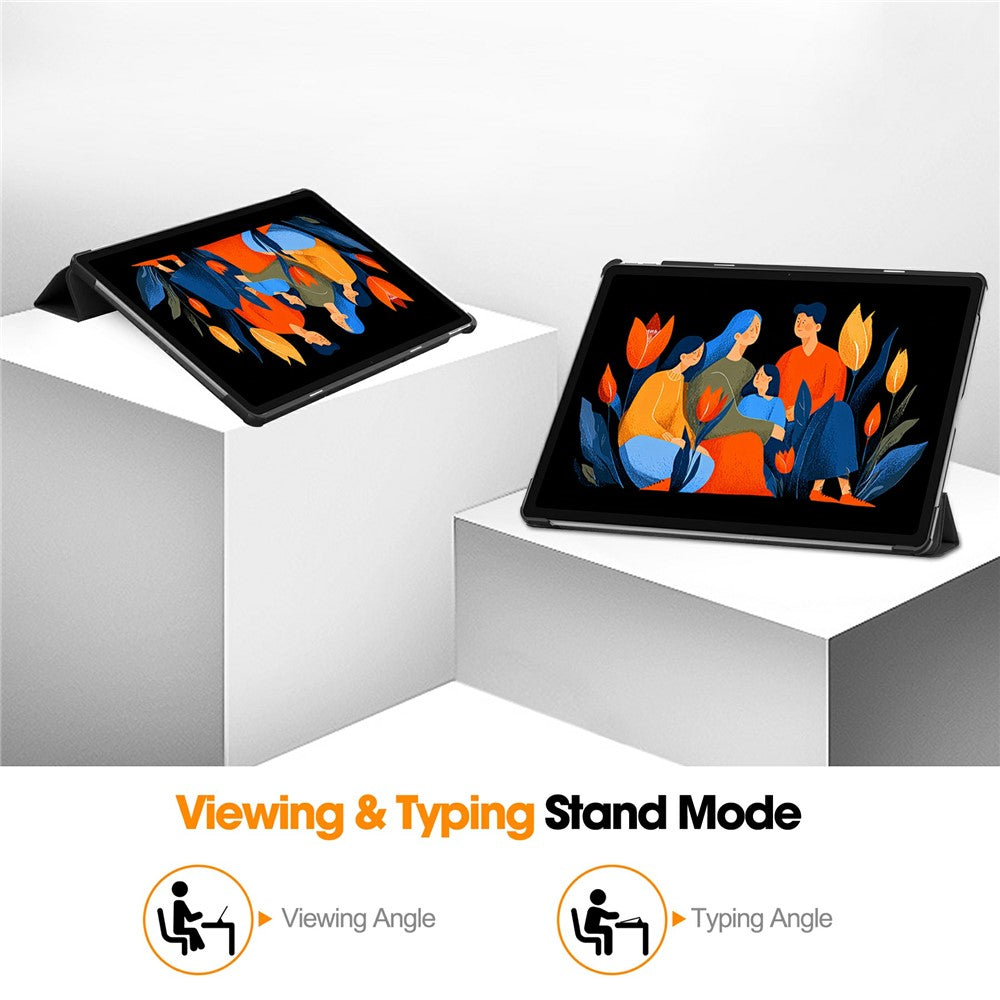 Case for Lenovo Idea Tab Plus, Techsuit, FoldPro Starry, Multicolor