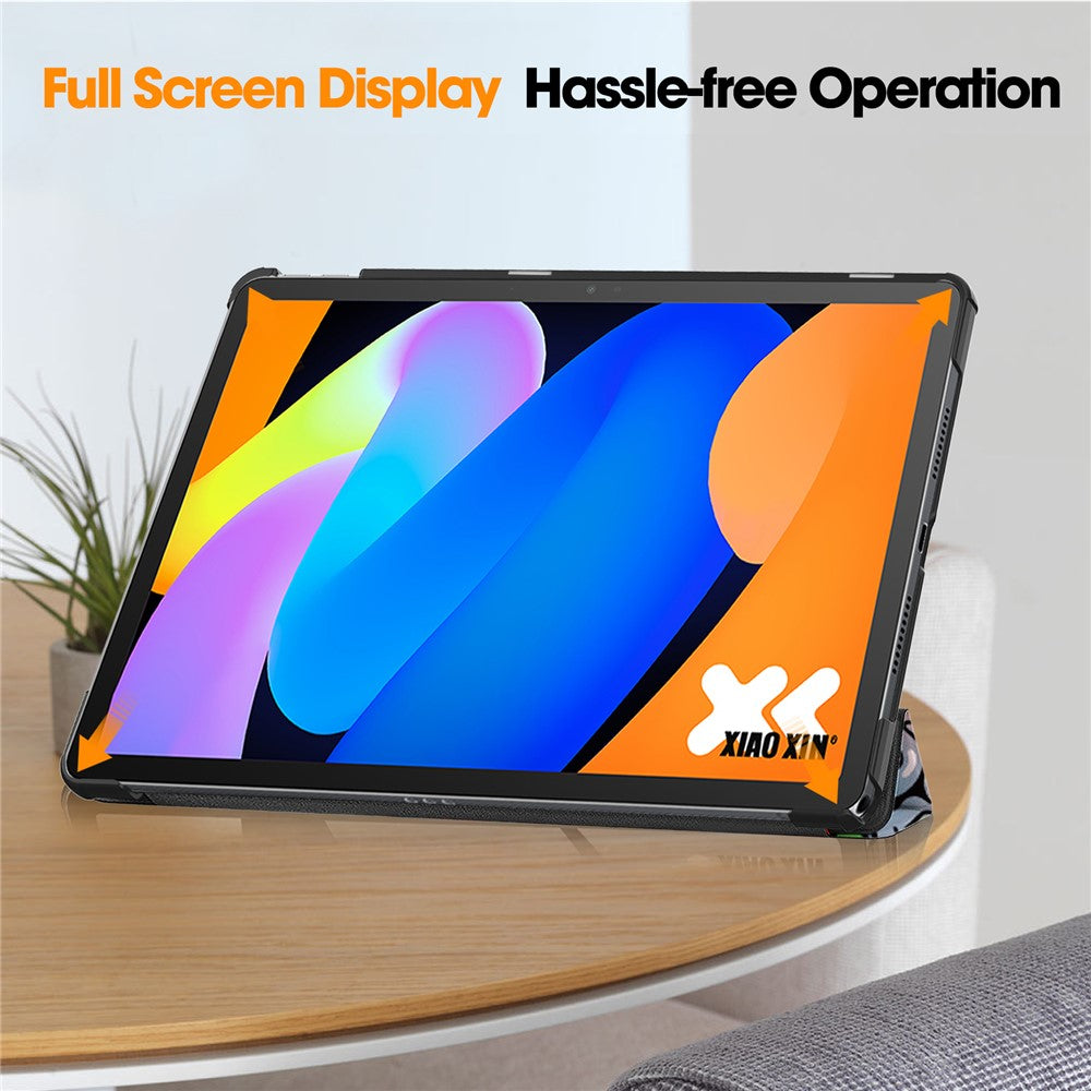 Étui pour Lenovo Idea Tab Plus, Techsuit, FoldPro Urban Vibe, Multicolore