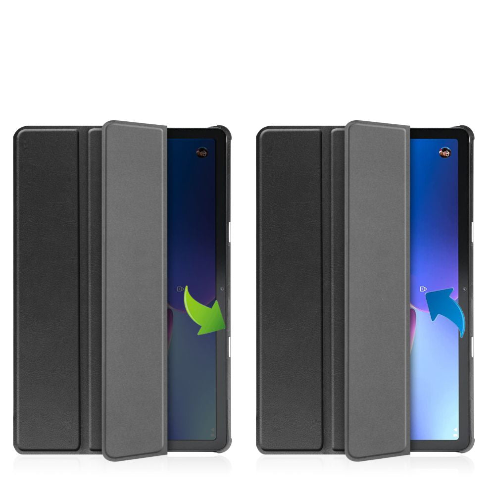 Custodia per Lenovo Tab M10 Gen 3, Tech-Protect, SmartCase, nero