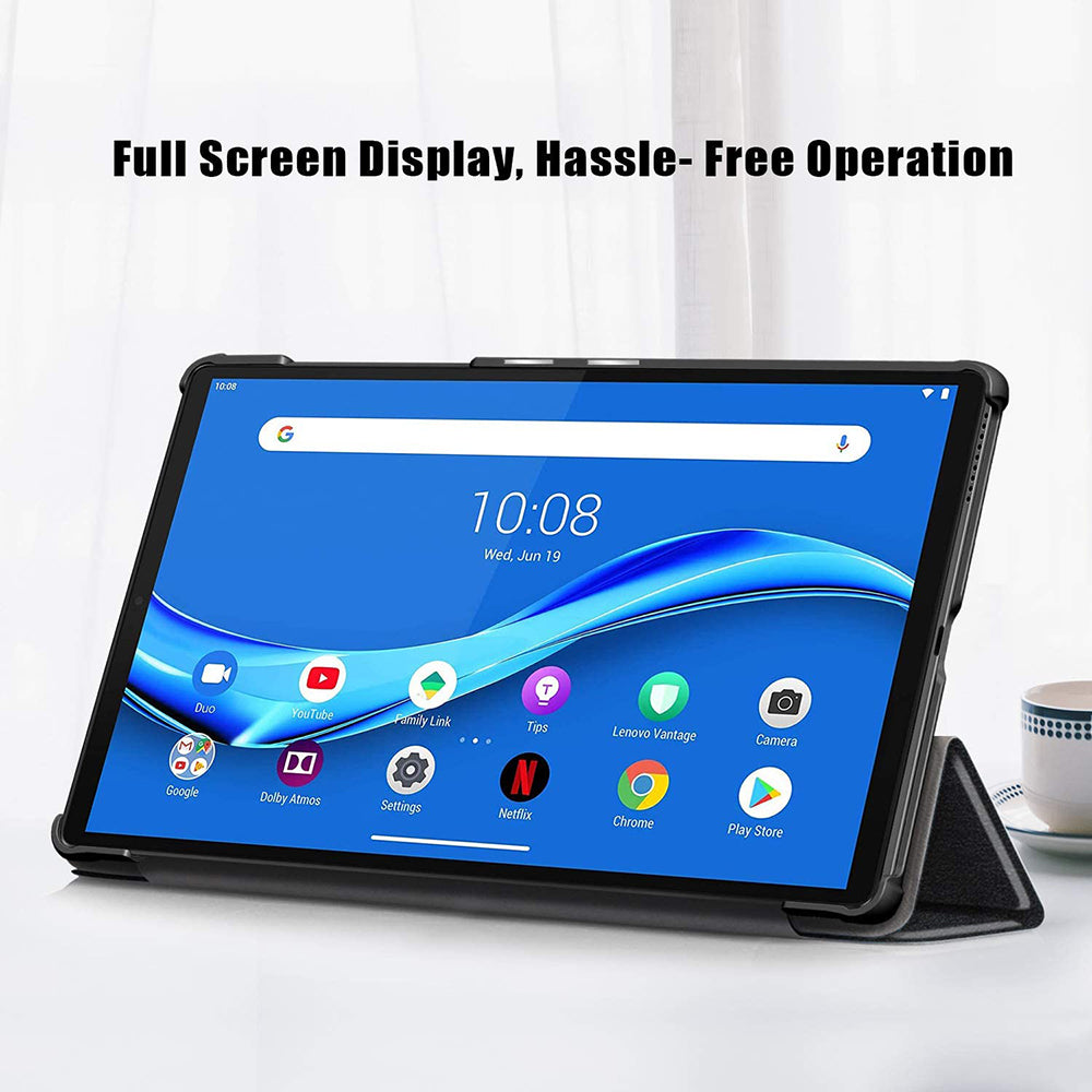 Housse pour Lenovo Tab M10 Plus 10.3, Techsuit, FoldPro, Noire