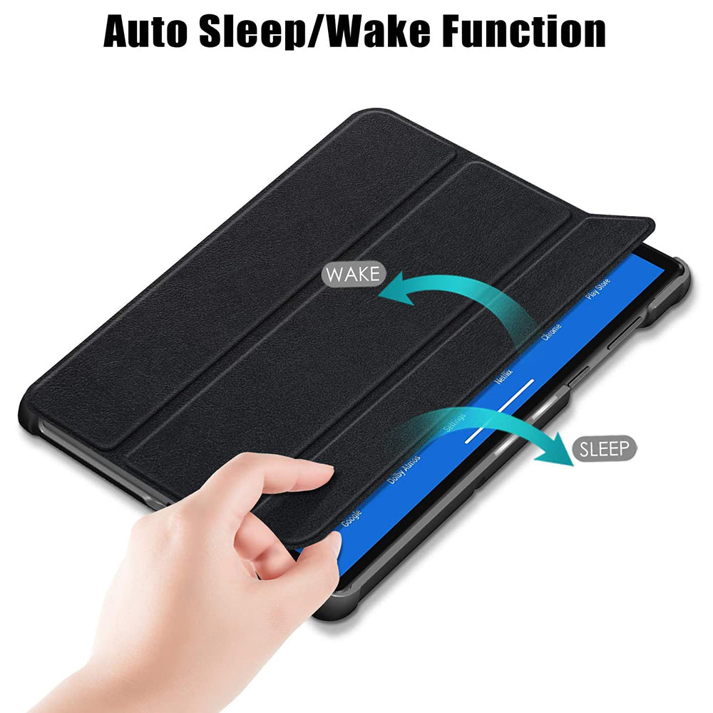 Housse pour Lenovo Tab M10 Plus 10.3, Techsuit, FoldPro, Noire