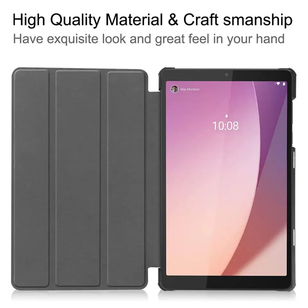 Custodia per Lenovo Tab M8 (4ª Gen), Techsuit, FoldPro, Nera