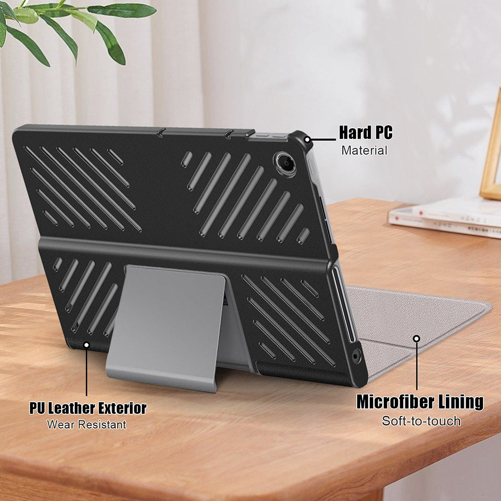 Housse pour Lenovo Tab Plus 11,5 pouces, Techsuit, FoldPro, Noire