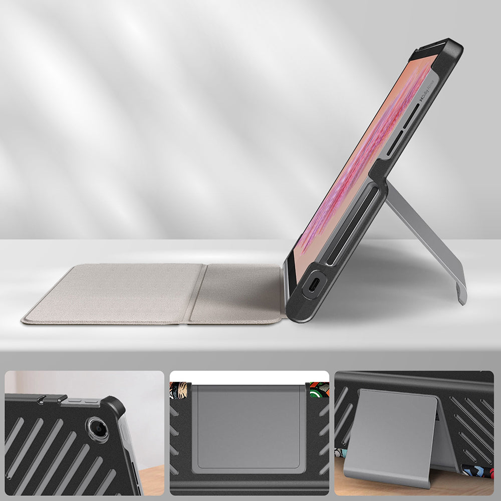 Custodia per Lenovo Tab Plus 11,5 pollici, Techsuit, FoldPro Urban Vibe, Multicolore
