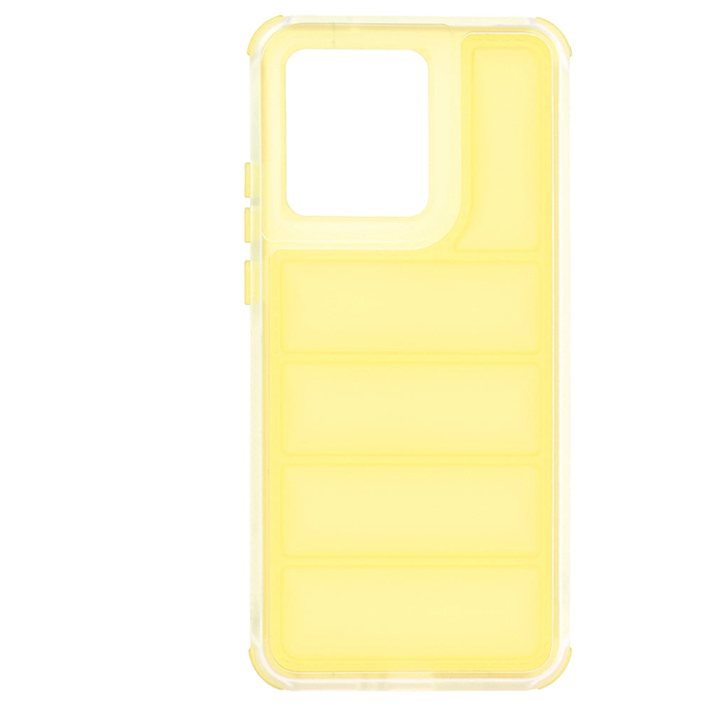Custodia per Motorola Edge 40 Neo, Techsuit, Wave Shield, Gialla