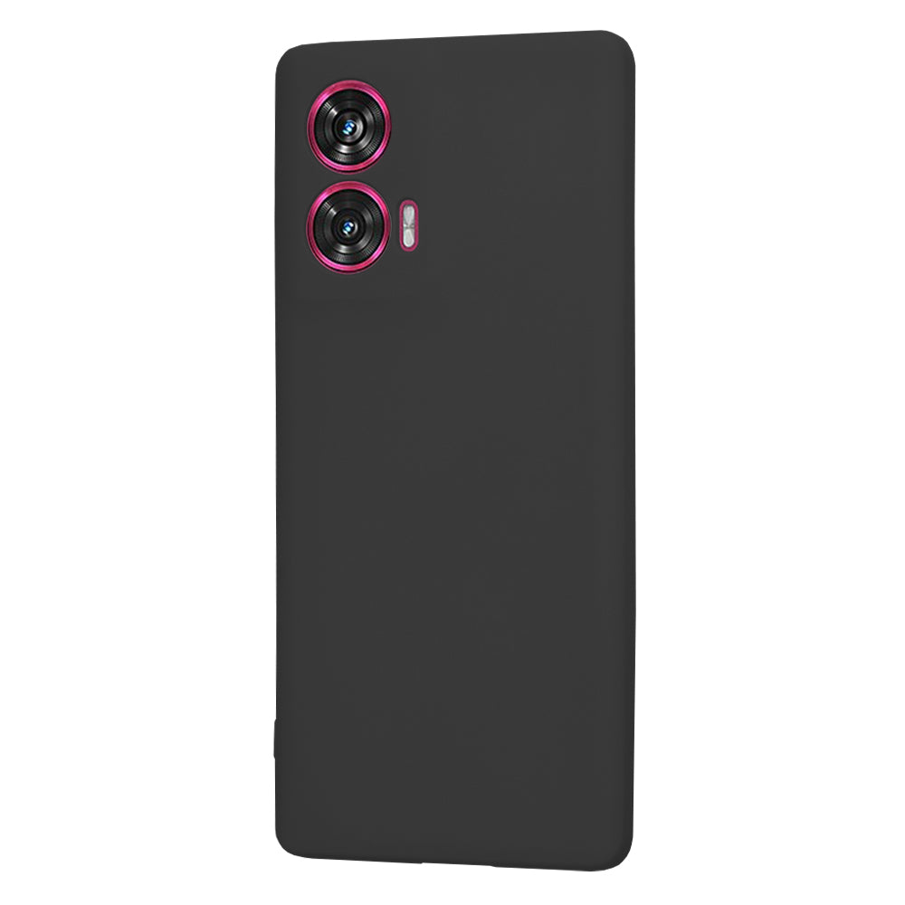 Custodia per Motorola Edge 50 Fusion, Techsuit, SoftFlex, Nera