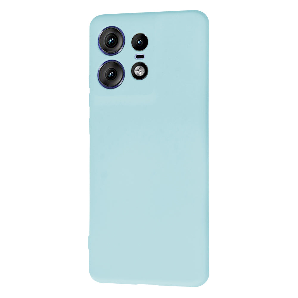 Custodia per Motorola Edge 50 Pro, Techsuit, SoftFlex, Turchese