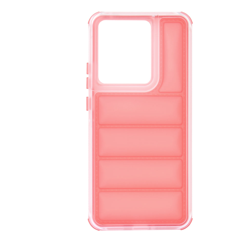 Custodia per Motorola Edge 50 Pro, Techsuit, Wave Shield, Rossa