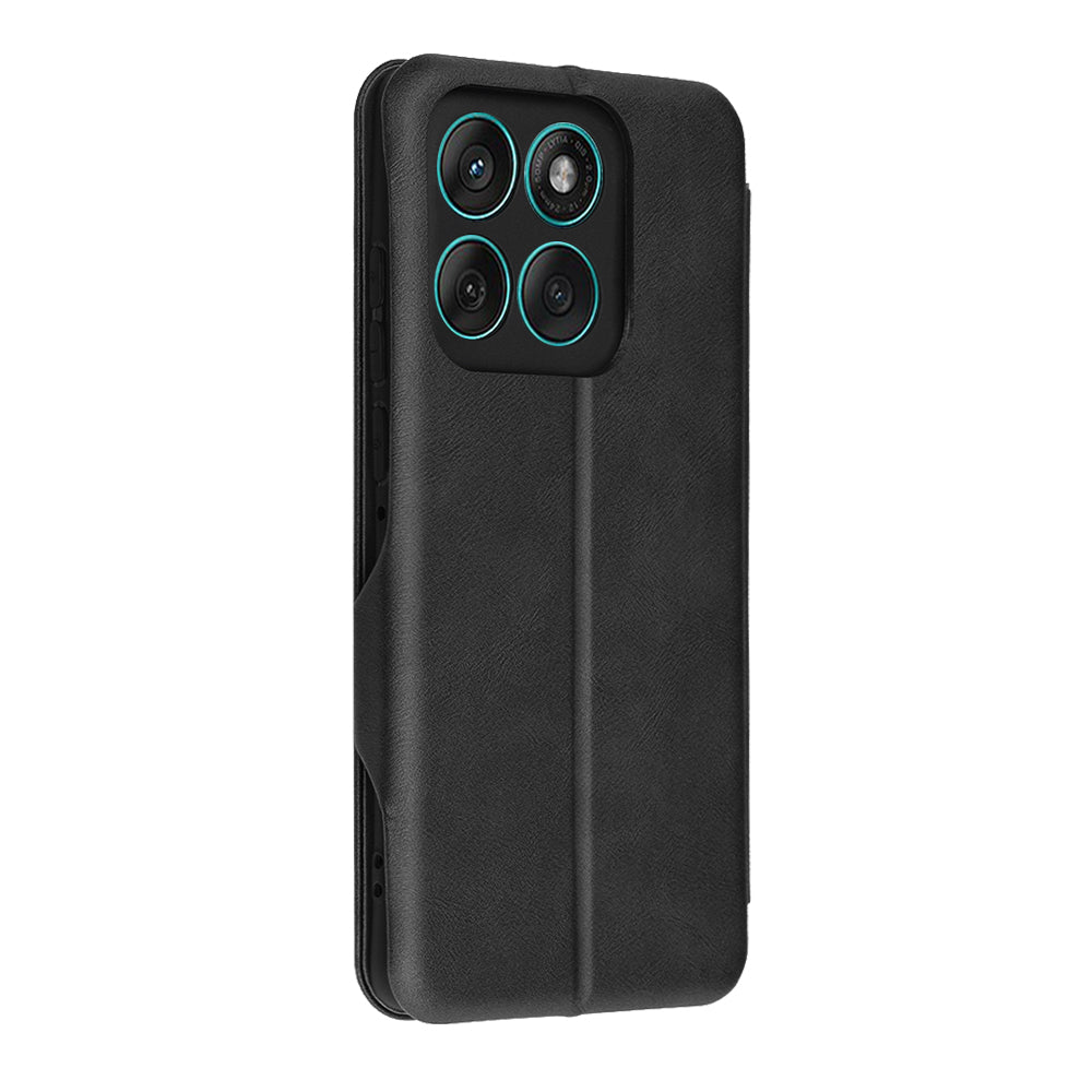 Coque pour Motorola Edge 60 Fusion / Edge 60, Techsuit, Safe Wallet Plus, Noire