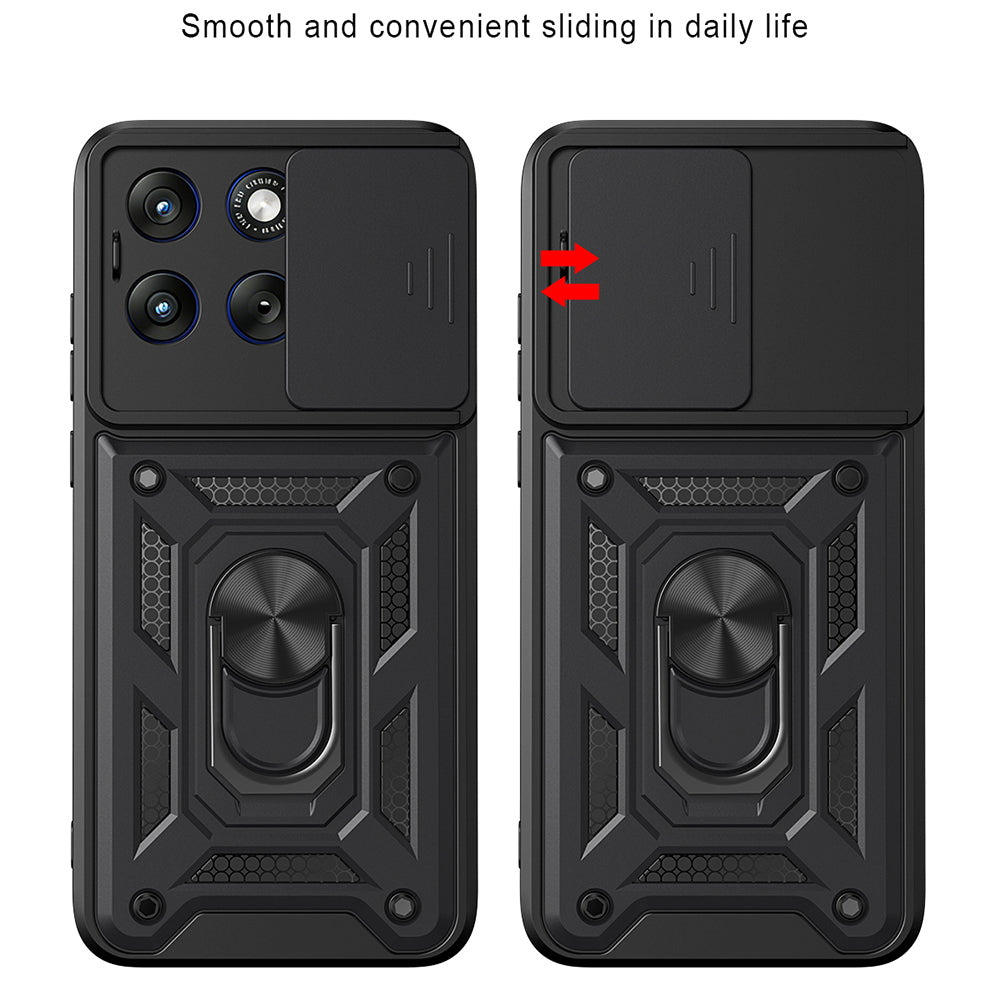 Hülle für Motorola Edge 70 Fusion, Techsuit, CamShield, Grün