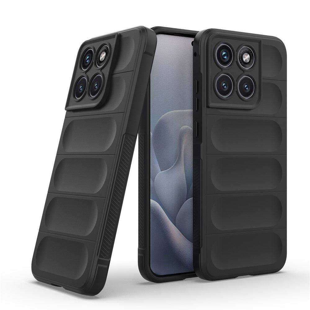 Étui pour Motorola Edge 70 Fusion, Techsuit, Magic Shield, Noir