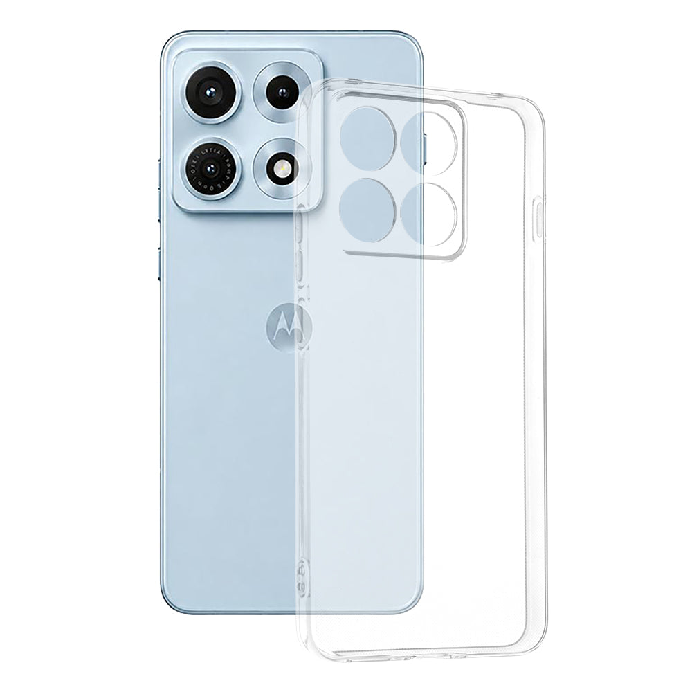 Coque pour Motorola Edge 70 Max, Techsuit, Claire, Transparente