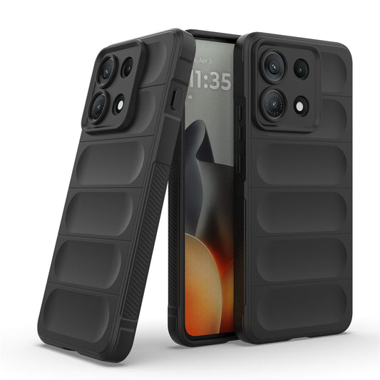 Custodia per Motorola Edge 70 Max, Techsuit, Magic Shield, Nera