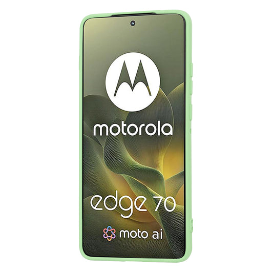 Étui pour Motorola Edge 70, Techsuit, SoftFlex, Vert Clair